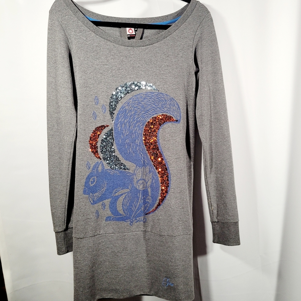 Gsus Sindustries | Squirrel Dress w/ Sequins | Size XS/S